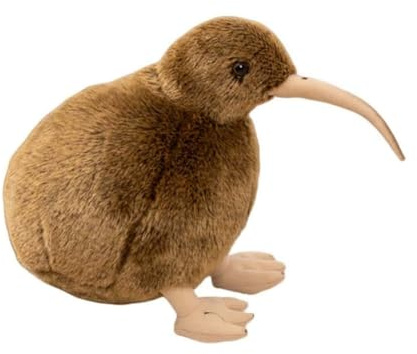 EPRHAY 12 cm Realistic Kiwi Peluche Extra Suave Peluche Pico Largo Pájaro Peluche Pájaro Peluche Juguete Cojín de Salón Cojín Infantil Regalo