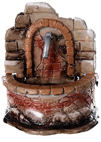 Springbrunnen im Stein-Effekt für Krippe 15x10x15 cm, 12-14 cm