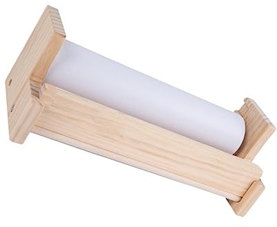 SAFIGLE Holzstaffelei Mit Papierrollenhalter Für Junge Mädchen Skizzierstaffelei Und Zeichenpapier-aufbewahrungsregal Praktisches Malzubehör Mit Zeichenzubehör Für Junge Mädchen