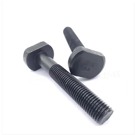 Vis/Boulon en Forme de T en Acier au Carbone, for fraiseuse à Fente en T, écrou fileté, Tige de Serrage, Boulon M8 M10 M12 M14 M16 M18 M20(M8 x 30mm (2pcs))