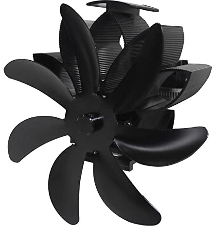 Ventilateurs de cheminée pour cheminée à bois – Ventilateur de chauffage | Ventilateur de chauffage non électrique à 7 feuilles, accessoires de poêle à bois, ventilateur souffleur de cheminée pour