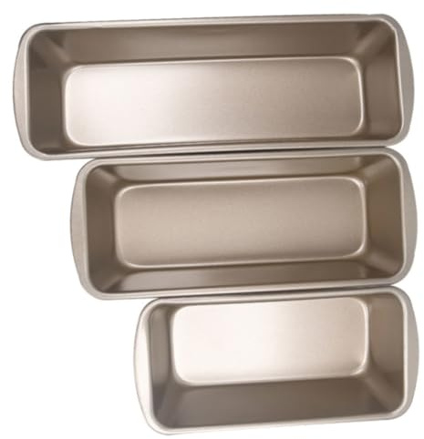 VALICLUD Stampo Rettangolare Antiaderente per Pane e Dolci Teglia da Forno Resistente Alte Temperature Utensile Cucina per Casa e Laboratorio Dimensione Media