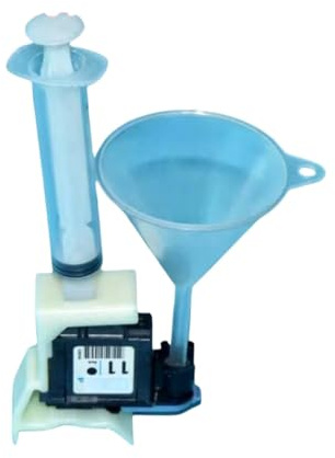KDFCVUX Herramienta de Limpieza del Cabezal de impresión 11 84 85 Compatible con DesignJet 500 510 800 100 110 120 130 Plotter Kit de Recarga de Cartuchos de Tinta