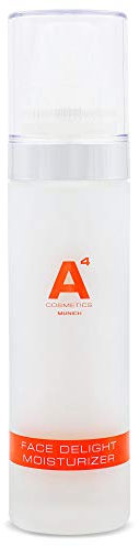 A4 - FACE DELIGHT MOISTURIZER | Feuchtigkeitspflege für jeden Hauttyp | Pflegende Feuchtigkeitscreme | Gesichtspflege schnell einziehend | auch für Mischhaut oder junge Haut (50ml)