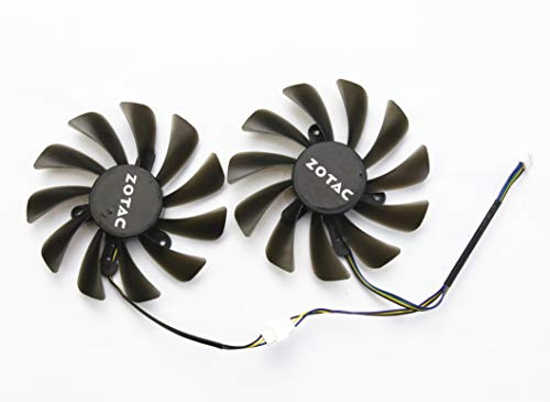 BestParts New Graphics Card Cooling Fan for ZOTAC GTX 1070Ti 1080 Ti AMP Edition GAA8S2U 95MM 4Pin