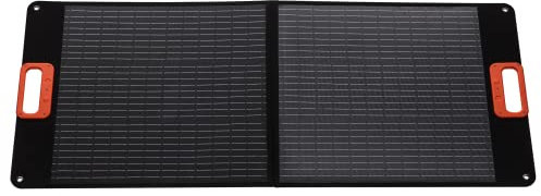 Technaxx Solarpanel Faltbar 100W TX-206 für Outdoor, Camping, Balkon usw, Tragbares monokristallines Solarladegerät für alle gängigen Power stations mit USB-A/USB-C/XT60/DC7909/MC4/Anderson Ausgänge