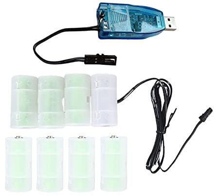 ZSYTF 1 m USB 5 V à 1 V-24 V C Batterie pour montres télécommandes jouets appareils électroniques de rechange piles C Chargeur Lr14