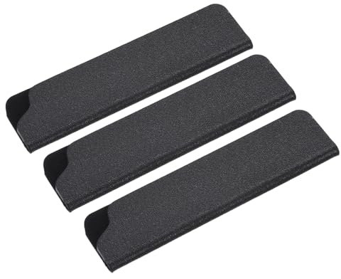 M METERXITY 3er Pcs ABS Messerscheiden - Küchenmesser Schutz Abdeckungen Universelle Messerschutzhüllen Geeignet Für Paring Knife Küchenmesser (3.5 Zoll Schwarz)