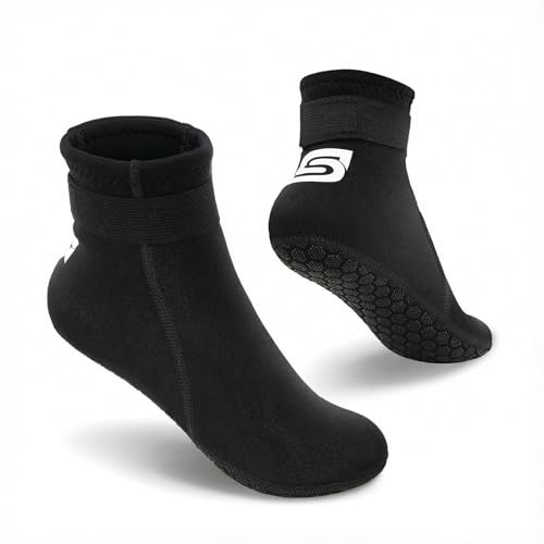 Summshall Calzari Neoprene Bambini 3MM Calze Neoprene Calzini Neoprene per Ragazzi Ragazze per Sport Acquatici