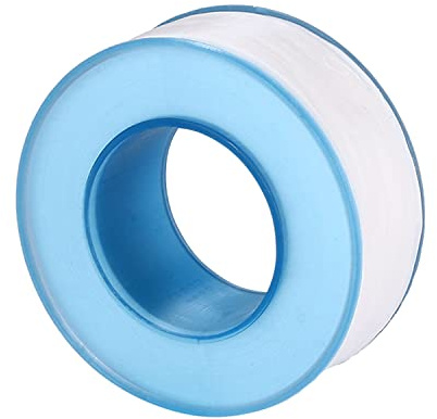 NEZIH Teflonband, Ptfe-Dichtungsband, Länge 15 Meter, Breite 16 Mm Für Duschkopf, Rohrabdichtung Und Gewindeabdichtung/White/50 Roll