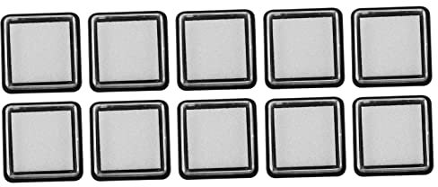 COHEALI 20 STK Leeres Stempelkissen Daumenabdruckpad Rot Stempelkissen Zum Stempeln Leeres DIY Stempelkissen Leeres Fingertintenkissen Aufbewahrung Von Stempelkissen Weiß Schwamm