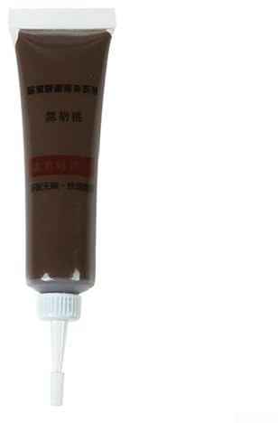 Kit completo per la cura dei mobili in legno, include un'efficace crema per rimuovere i graffi e pennarelli per ritocchi (noce scuro)