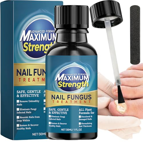Extra Strong Nail Fungal Treatment for Toenail, Anti Fungal Nail Extra Strong, Toe Nail Treatment ExtraStrong, Nails Repair - Strengthen and Revitalize Damaged, Broken Nails，Improve Discolored 30ml
