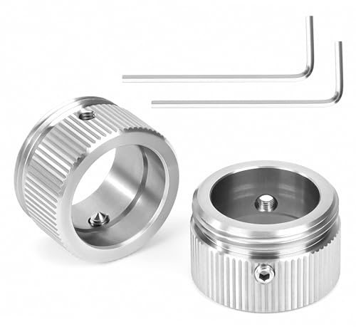 Tunejoy Heizungsventil Adapter M30*1,5 Adapter für Heizkörperthermostat 304 Edelstahl für Ra Rav Ravl-ventil mit Sechskantschlüssel 2 Stück
