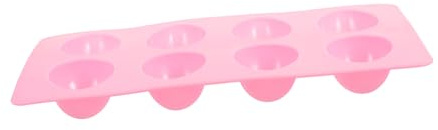 Alipis Silicone Cake Mold Cavities Oval Egg Shape for DIY Baking and Easter Egg Decorations Kitchen Baking Tool for Fondant and Jelly Desserts Random Color