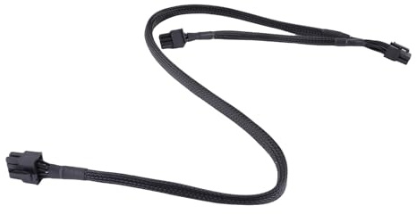 Obotsnoi Cable de alimentación de 8 pines a 8 pines (6 + 2 pines) para tarjeta gráfica serie G3P2, cable de alimentación con funda flexible, tarjeta de video modular