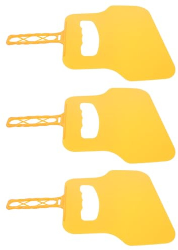 MAGICLULU Ventaglio per Barbecue in Plastica Set da 3 Pezzi, Ventilatore Portatile Ergonomico per Grigliate All’aperto, Accessorio Compatibile Griglie a Gas e Legna, Facile da Pulire,