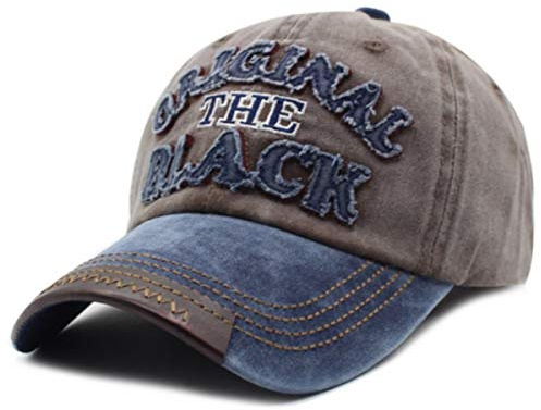 Baseballcap Original The Black Vintage Style Used Washed Look Retro Outdoor Kappe Mütze Cap Schirmmütze Basecap verstellbar