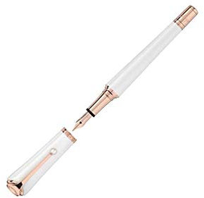 Montblanc White Resin Muses Marilyn Monroe Special Edition 117884 Fountain Pen