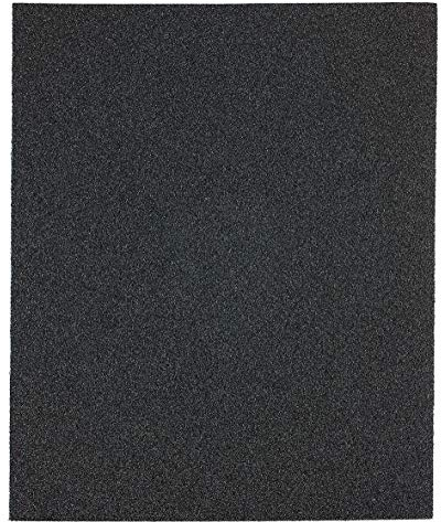 kwb 820410 högkvalitativt slippapper slipbåge blå produkt för metall och stål, för att ta bort rost, tinder, hartslacker och mycket mer. 230 x 280 mm, svetsad 5 st. korn K-100, tillverkad i Europa