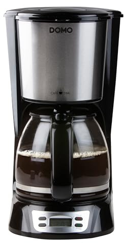 DOMO Cafetera de Goteo DO708K Negro 1000 W