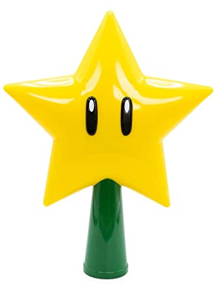 Tree Topper Mario Super Star Gen 2 Plug in Light Up Christmas