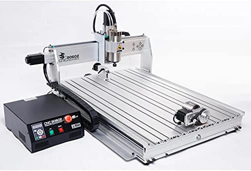 USB 8060 2.2KW Routeur CNC/Machine de gravure CNC/Fraiseuse CNC/Machine CNC + Interrupteur de fin de course 600 * 800mm. 2.2KW spindle