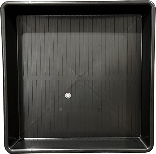 Universal Kunststoffwanne 80 x 80 x 12cm zum auffangen von Flüssigkeiten und zur Lagersicherung