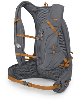 Osprey Duro Herren Laufweste mit Hydraulikbehälter, 15 l, Phantomgrau/Toffee Orange, Größe S/M