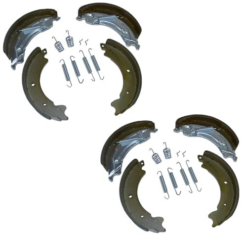 AB Tools 203 x 40mm KNOTT Type Trailer Brake Shoes For 4 x Brake Drums Twin Axle
