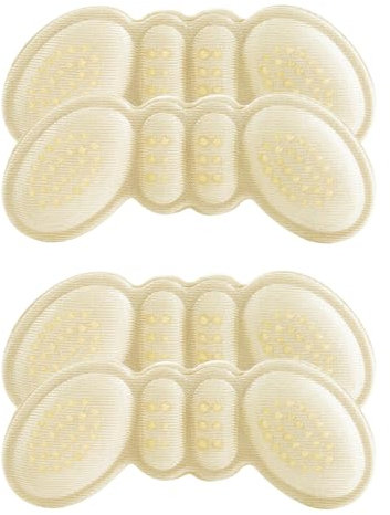 2 Paar Fersenpolster Schuheinlagen, Fersenschutz Schmerzlinderndes Fersenkissen Blasenpflaster Hackenpolste für hackenpolster schuhe, Gegen Reibung Blasen und Fußschmerzen Sorgen