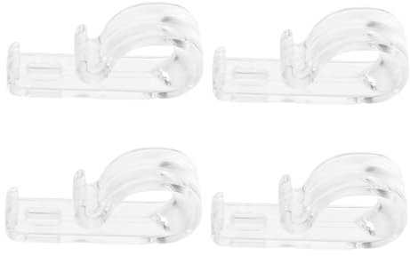 IMIKEYA 4sets Roller Blind Cord Winder Single-hole Positioning Hook for Blinds Easy Installation Sturdy Compatible Various Window Treatments