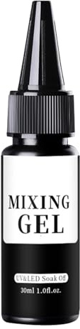 Smalto trasparente per unghie – Multifunzionale Gel misto, durevole, 30 ml, vernice mista, per riunioni, cosplay, casa, salone di nozze