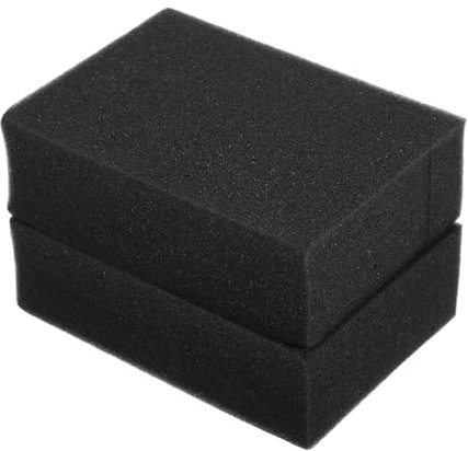 SMASOLO 2 piezas Base de Esponja para Fieltro de Aguja Almohadilla de Trabajo DIY Resistente y Portátil para Manualidades Superficie Acolchada Protectora para Manos para Talleres y
