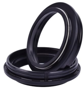42x54x11 42X54 Joint d'huile d'amortisseur de Fourche Avant de Moto et Joint Anti-poussière 42x54x11 Kit de Joint de Fourche Compatible avec Les vélos Tout-Terrain Street Sport Touring(Dust Seal)