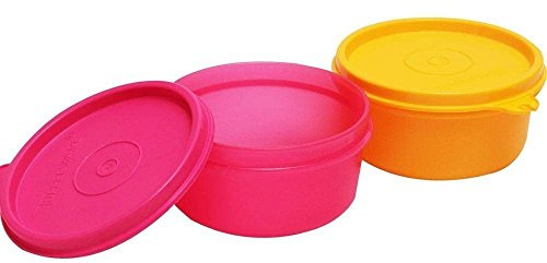 Tupperware Aspiration's Tropical - Juego de 2 recipientes de plástico (230 ml), color