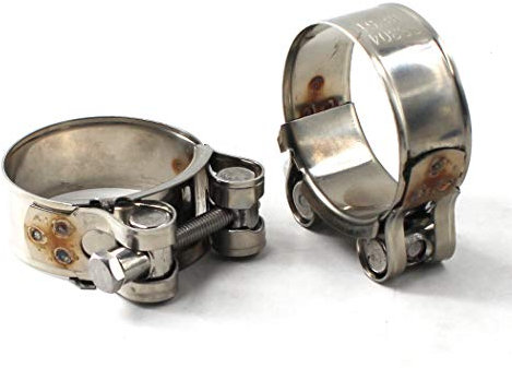 52-55mm Schlauchschellen Edelstahl 304 Rohrschelle (2 Stück)