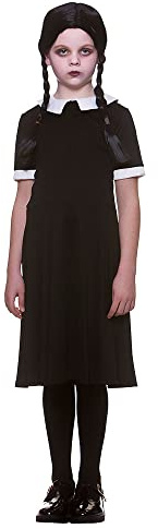 Disfraz espeluznante para niñas escolares, talla L (8-10 años)
