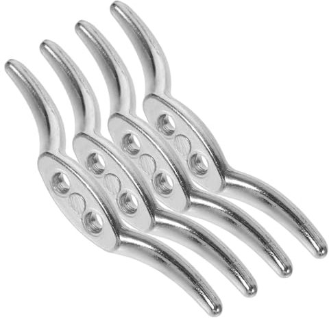 LIFKOME Blind Cord Cleats and Window Cord Hooks 4pcs Safety Rope Holders for Curtains and Blinds Home Office Installation