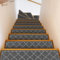 Peldaños de Escalera Antideslizantes de 76x20 cm (15 Unidades), alfombras de Interior Lavables a máquina, Reutilizables, con Base de TPR Antideslizante para niños, Ancianos y Perros.