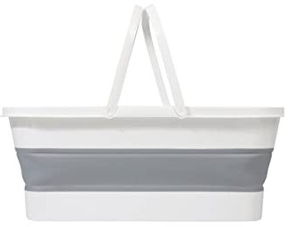 Contenedor de Almacenamiento Rectangular: trapeador Plegable con asa práctica - Tamaño Grande