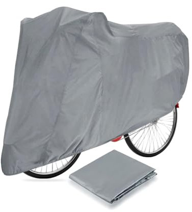 Bike Cover Bicycle Cover Indoor Outdoor Storage Anti Dust Rain Uv Protection for Mountain Bike Road Waterproof Bike Covers Heavy Duty Windproof Weather Rust Protection 180cm X 100cm (1 Count)
