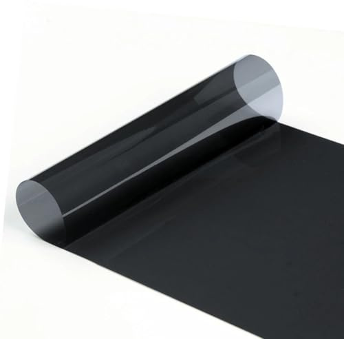 YUCHUANGYE TöNungsfolie Auto Anti-UV-Frontscheibenfolie 140x25cm Auto Windschutzscheibe getönt Klar Solarfolie Glas Sommer Anti-UV-Schutz Aufkleberfolien ScheibentöNungsfolie Auto