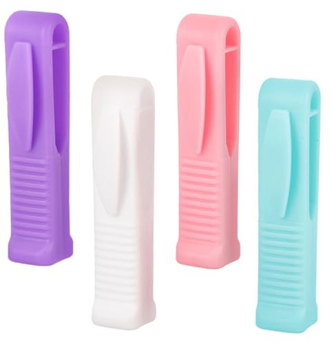 LALADEFIEE 4 pezzi Apribottiglie per Fiale Infermieristiche in Plastica Riutilizzabile Design Ergonomico Antiscivolo per Ospedale e Uso Medico Strumento Compatto per Apertura Sicura di