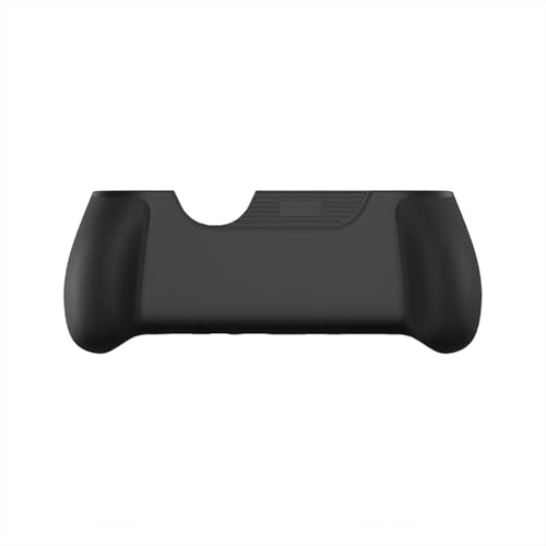 Ergonomic Dual Screen Grip Stand for AYN THOR Handheld Console - Anti-Slip Portable Game Controller Handle with Full Button Access & Unblocked Speakers, Long Session Gaming Comfort (Black)