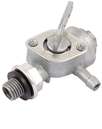 sourcing map Einzeln 10mm Außengewinde Luft Kompressor Öl Treibstoff Ablass Ventil Silberton DE de