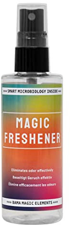 Bama Magic Freshener, biologisch abbaubares Schuh- & Textildeo, effektiv gegen alle Gerüche im Schuh, auf Textilien und vielem mehr, langanhaltend wirksam, dermatologisch getestet, ph neutral, 100 ml