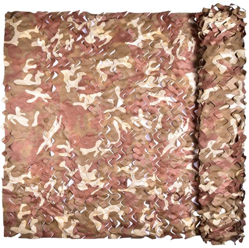 iunio Camo Netz, Camouflage Neting, Camo Tarp, Military Party Decorations, Duck Blind, Army Sunshade Mesh, Bulk Roll, Lightweight Durable, Great for Hunting, Camping, Car Cover and Outdoor