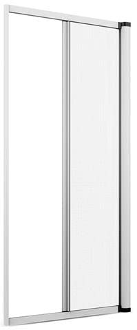 Zanzariera a Rullo Laterale Riducibile per Portefinestre in kit fai da te Vari Colori (140 x 250, Bianco)