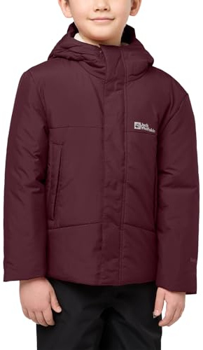 Jack Wolfskin Unisex Kinder Snowbear Jkt, Boysenberry, 128 EU